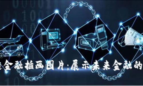 高清区块链金融插画图片：展示未来金融的创新与潜力
